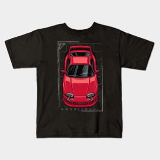 Supra JZA80 MKIV (Renaissence Red) Kids T-Shirt